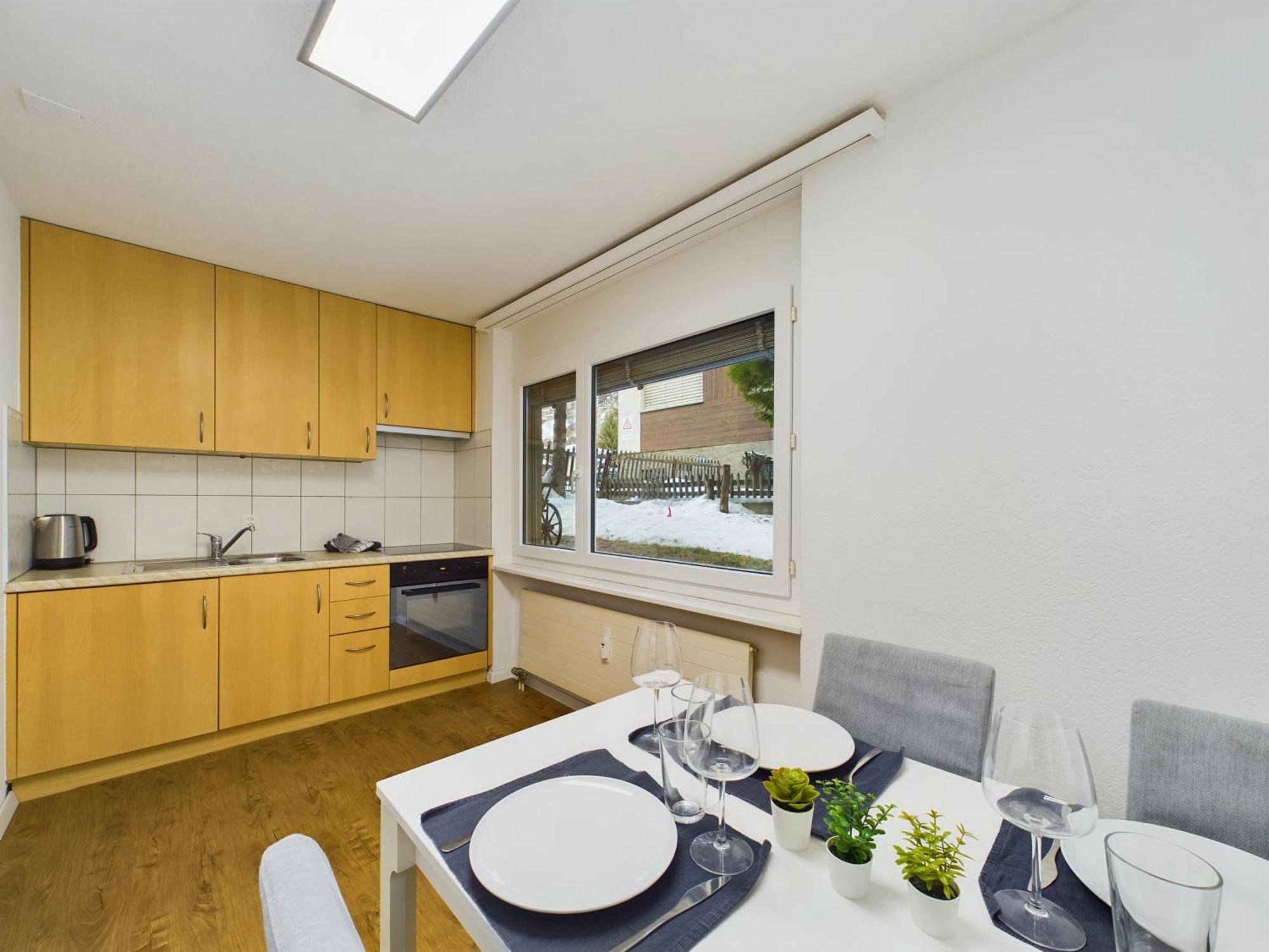 Alpine Retreat 4 Person Apartment Near Zermatt With Parking! Таш Экстерьер фото